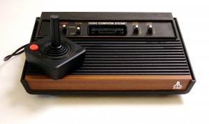 Ah, the veritable Atari 2600, complete with woodgrain accents.